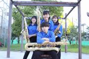 Le bonheur Saxophone Quartet写真