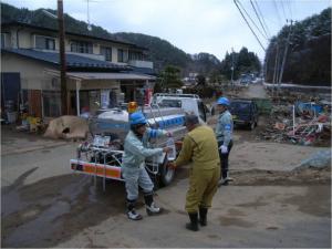 東日本大震災支援の様子10