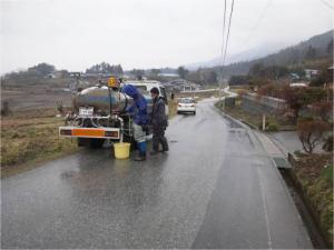 東日本大震災支援の様子2