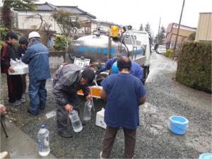 東日本大震災支援の様子3