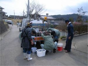 東日本大震災支援の様子4