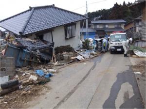 東日本大震災支援の様子6