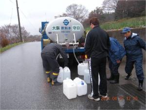 東日本大震災支援の様子10