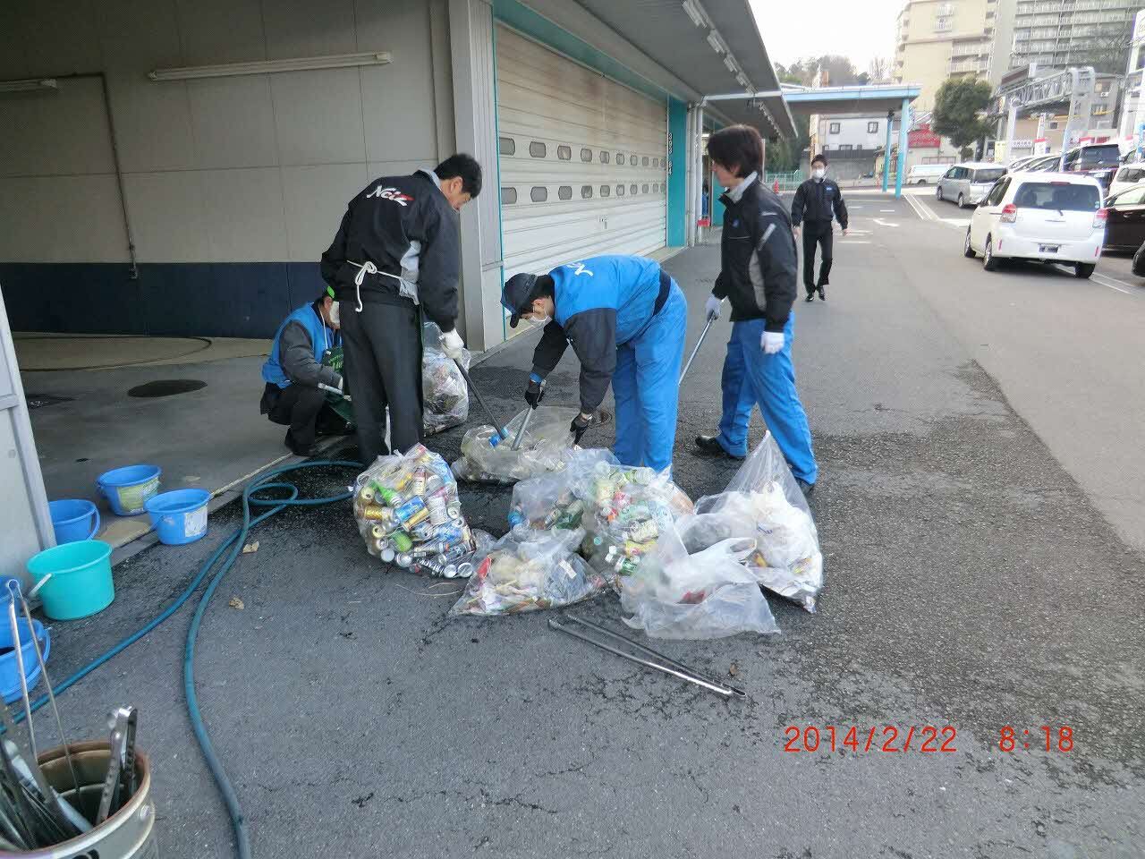 ネッツトヨタ枚方山之上店の活動の様子