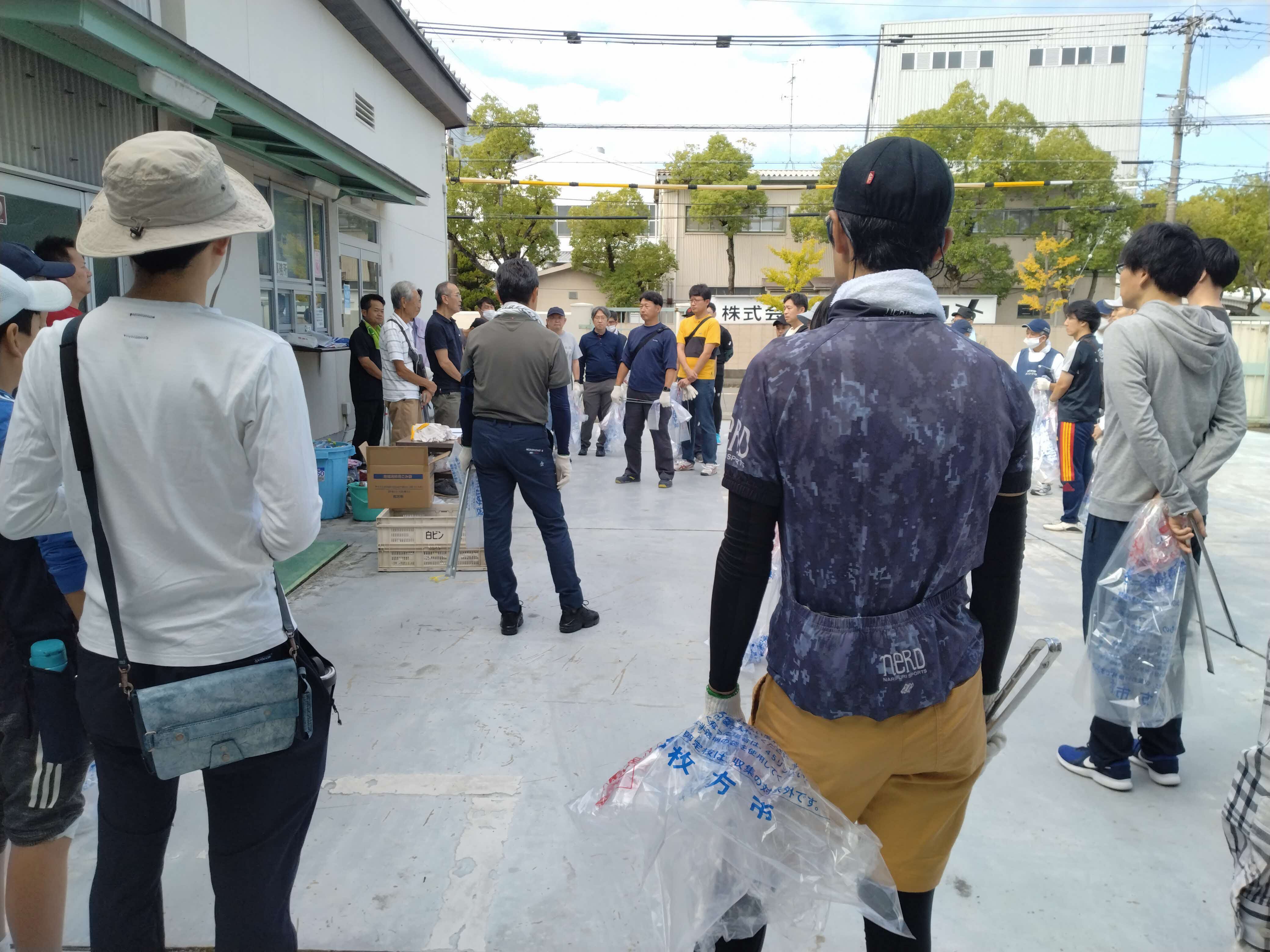 クリーンリバー船橋川の様子