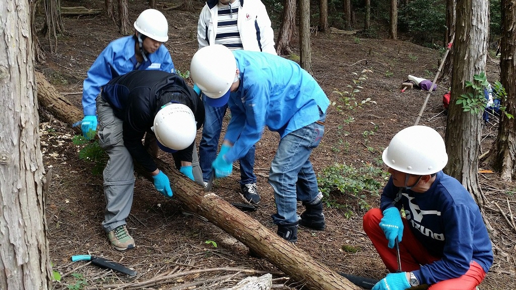 メタウォーターの里山保全活動　その2