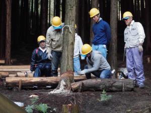 クボタ枚方製造所の里山保全活動その1