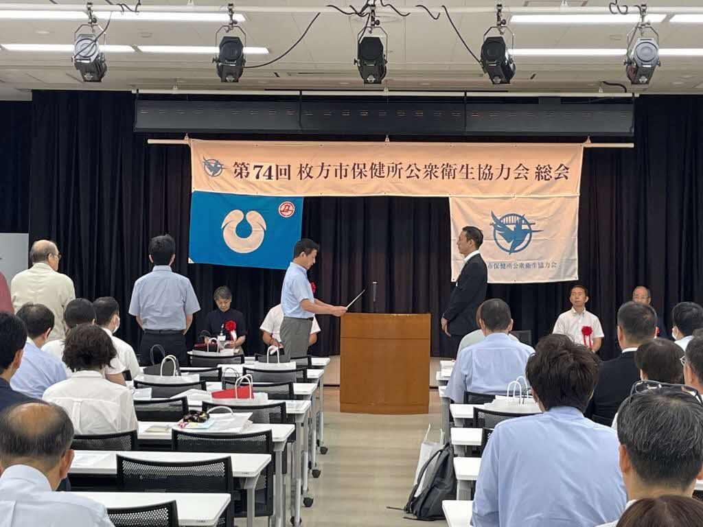 表彰式授与1