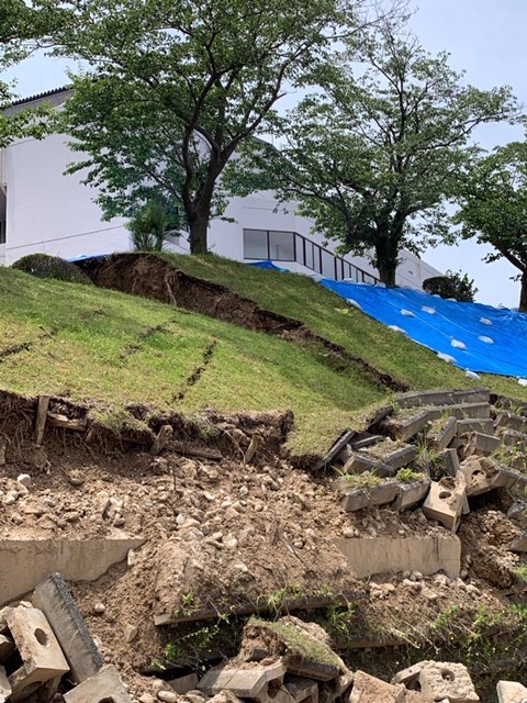 新潟県村上市では現地状況を視察しています。