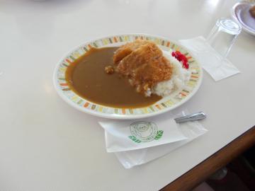 6年生修学旅行14カツカレー