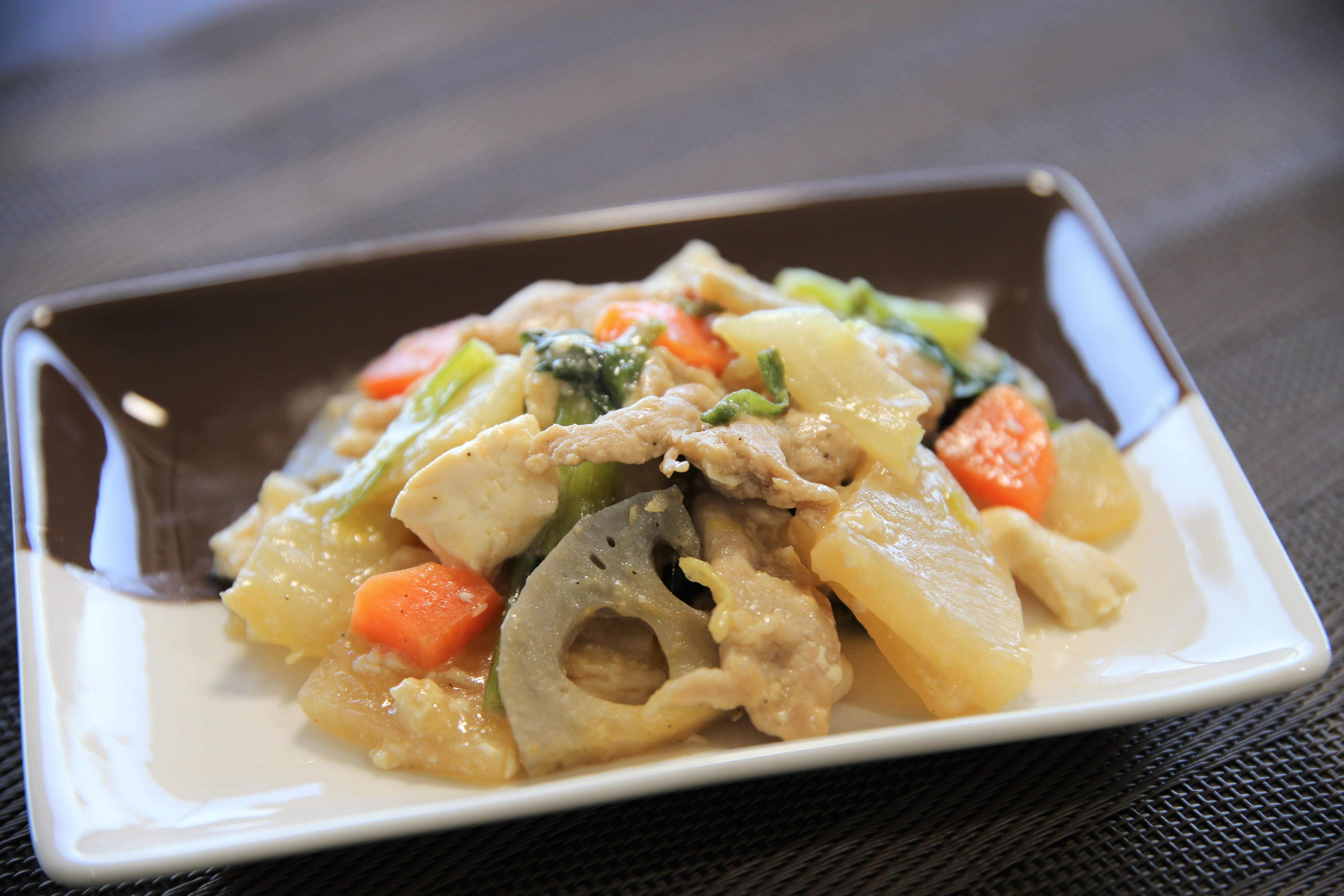 栄養満点!たっぷり野菜の麻婆炒めの写真