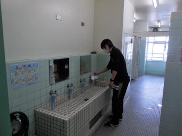 トイレの消毒