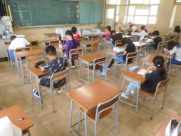 5月25日分散登校の様子03