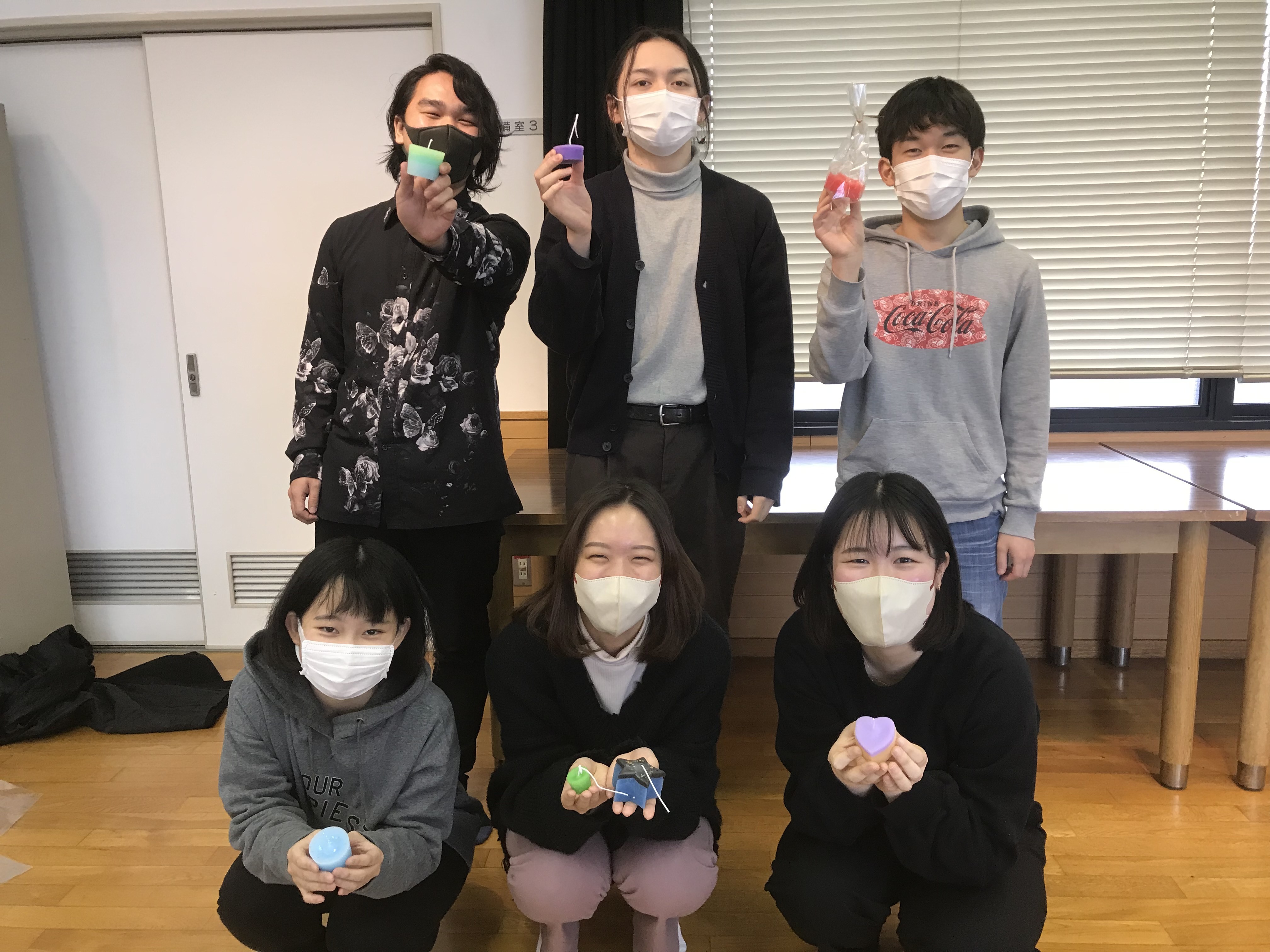 平和の燈火実行委員会の大学生たち