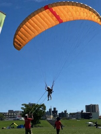 プチパラグライダー浮遊体験