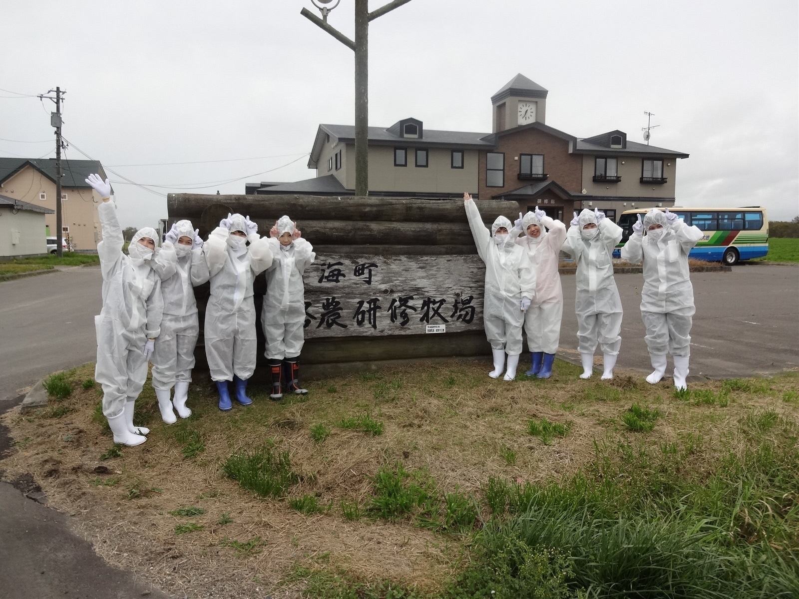 別海町酪農研修牧場で酪農体験！