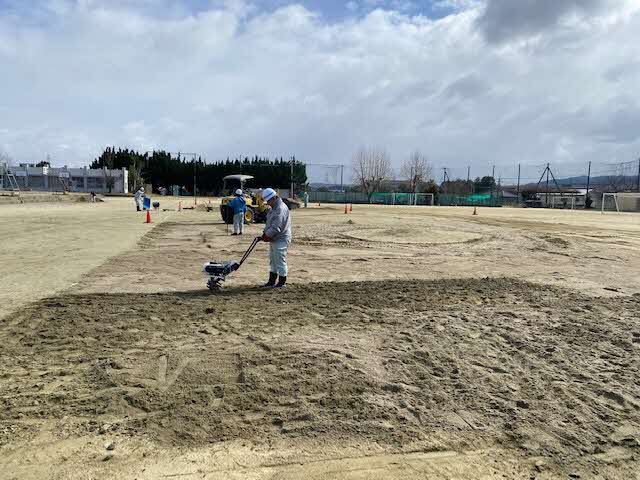 施工中の状況