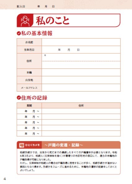 私のこと