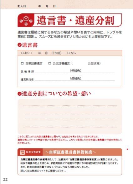 遺言書・遺産分割