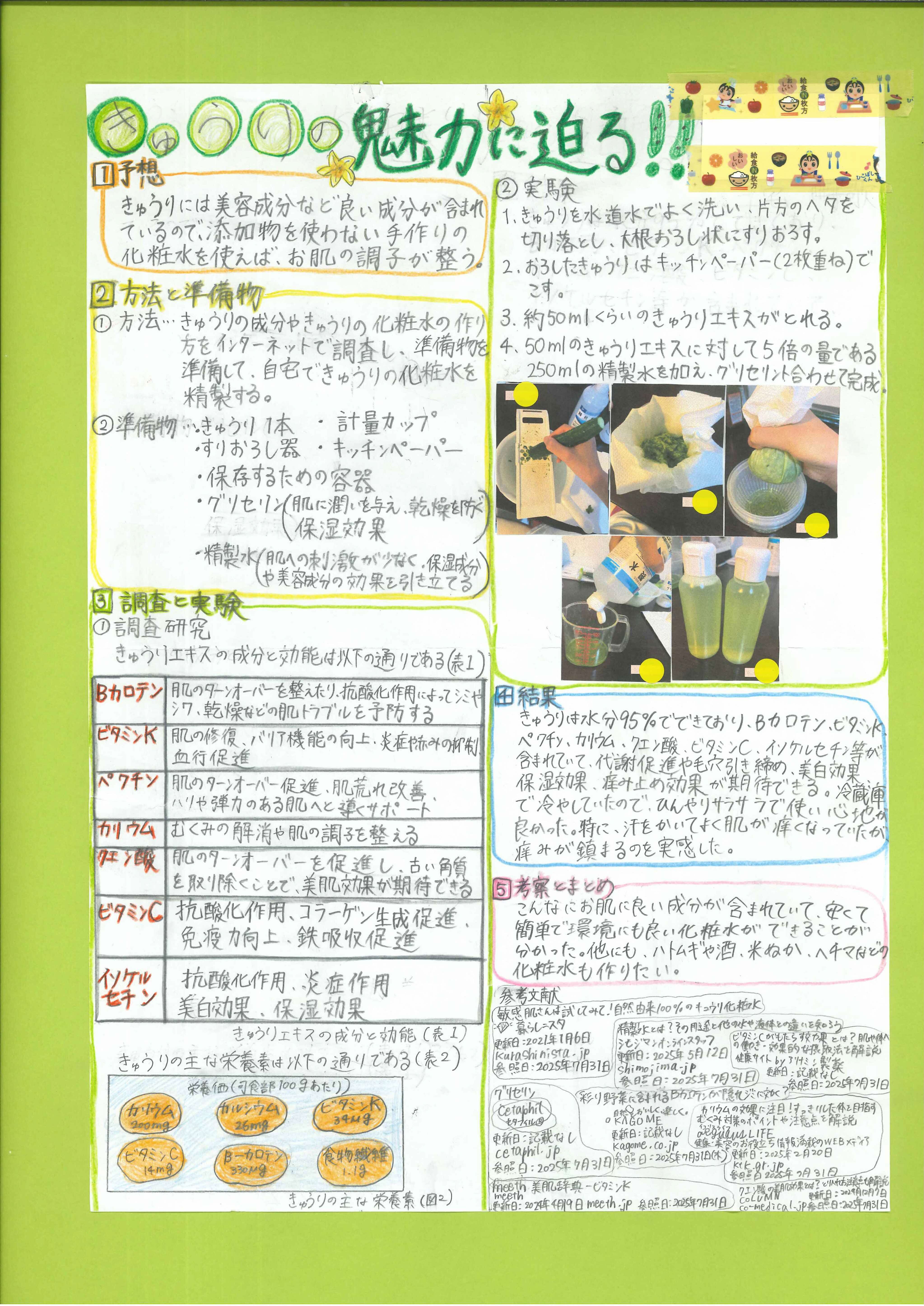 きゅうりの魅力に迫る！！