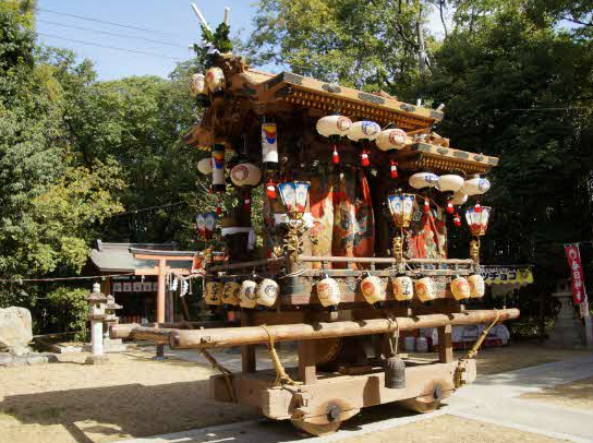 春日神社(茄子作)のダンジリ