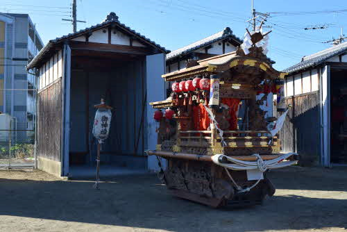 日置天神社のダンジリ