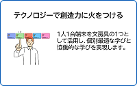 テクノロジーで創造力に火をつける（ページ内リンク）