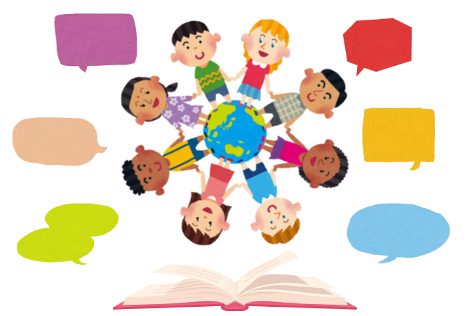 多言語で楽しむおはなし会ポスター