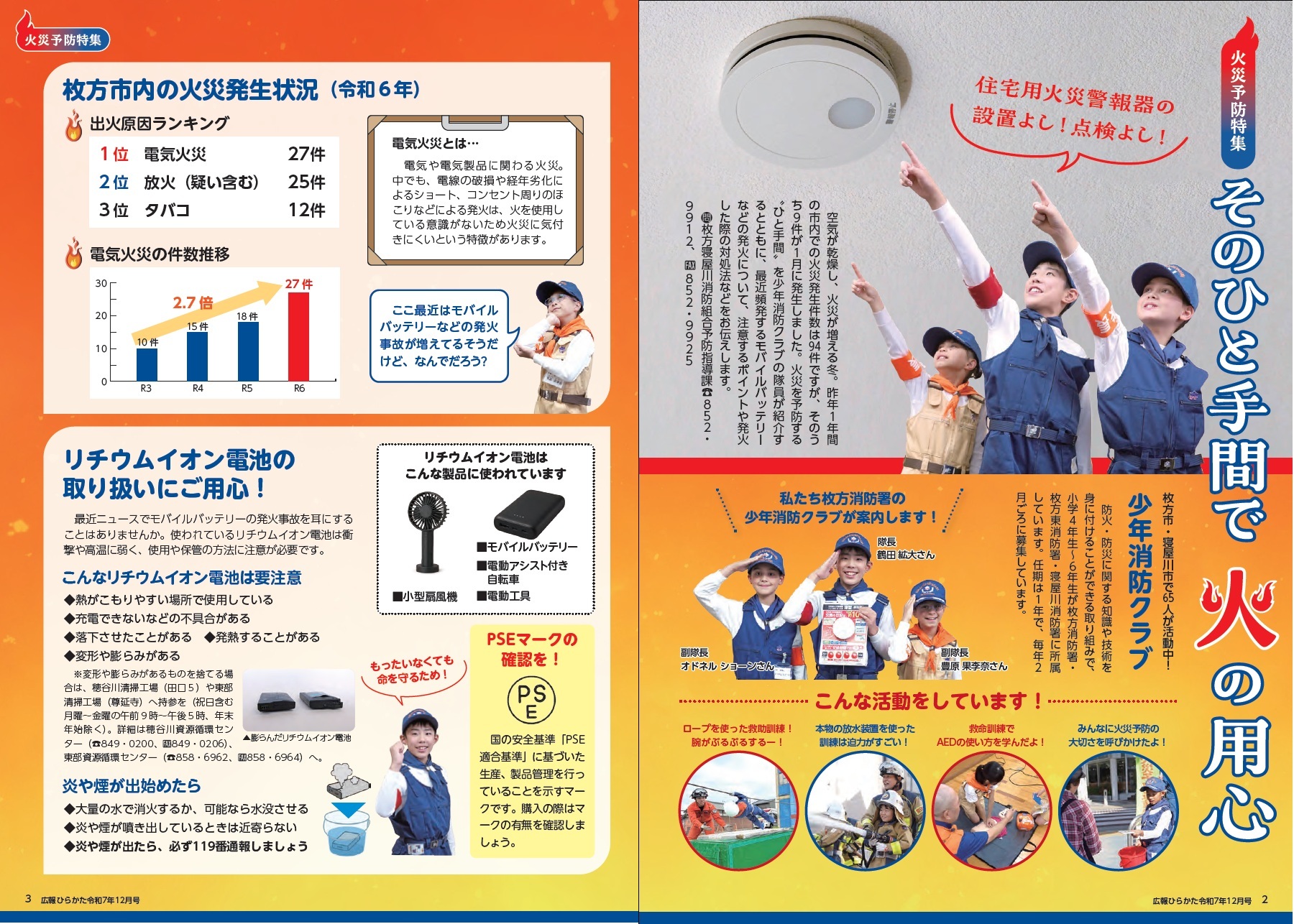 そのひと手間で火の用心