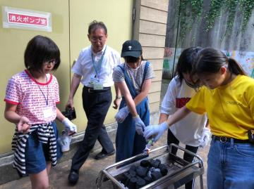 平成29年度の様子　枚方市野外活動センターにて