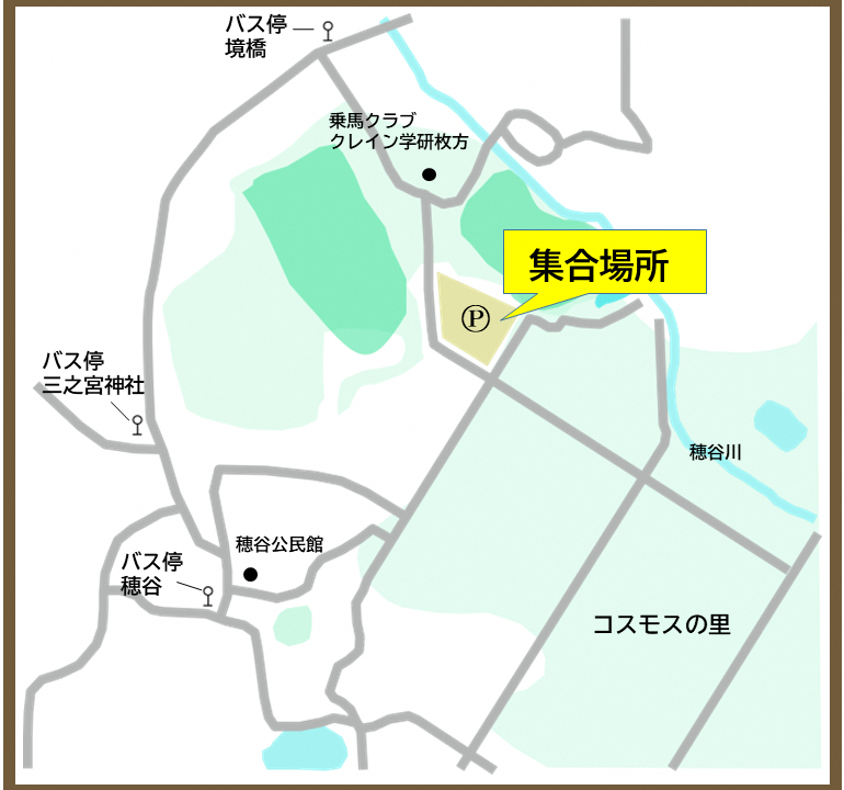 穂谷地図