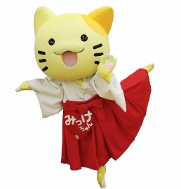 ラーメン麓のラーメン表参道商店会キャラクター みっけちゃん